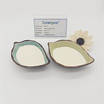 品質  Oral Care Self Hydrating Hpg Guar Gum Good Water Retention Capacity 工場