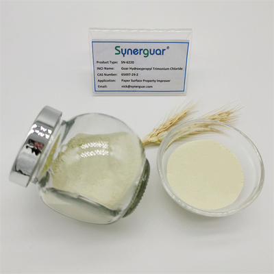 基本的な製紙添加剤は、高粘度で、紙の表面特性向上剤の代替度が中程度です