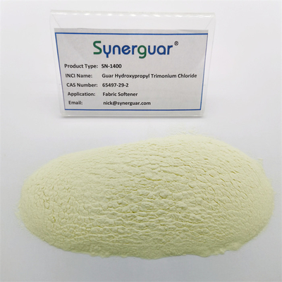 高品質のシニアグアーガムは、粘度が低く、柔軟剤の代替度が中程度です
